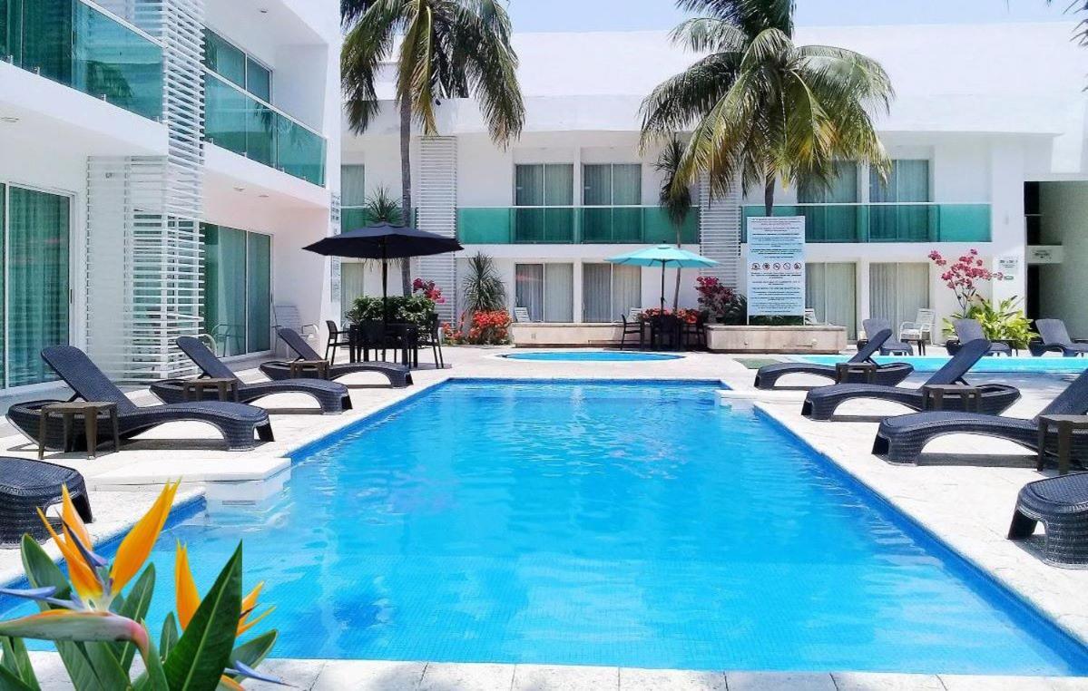 Hotel Los Cocos Четумаль Экстерьер фото